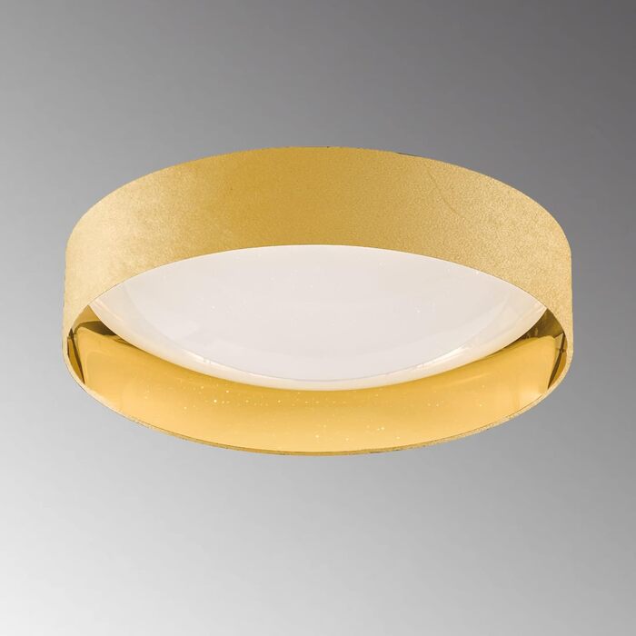 Настільна лампа Fischer & Honsel Aura, класичний дизайн, золото, синій оксамит, E14, 34см