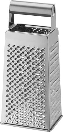 Тёрка кухонна WMF Gourmet Vierkantreibe, нержавіюча сталь, 4 поверхні, 8 x 24 см, Cromargan, для картоплі та овочів, придатна для миття в посудомийній машині