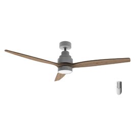 Вентилятор стельовий Cecotec Aero 5300 White & Wood 132 см з LED підсвіткою та пультом
