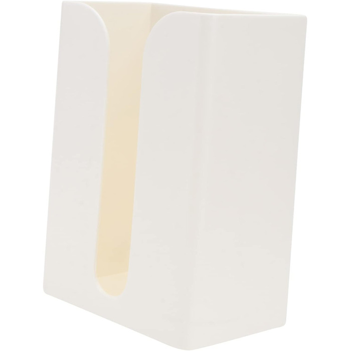Cabilock Towel Dispenser Wall Tissue Box Wall Mount Under Table Cabinet No Trace Paper Towel Paper Hand Towel Folded Towel Storage Kitchen Bathroom Toilet Office White