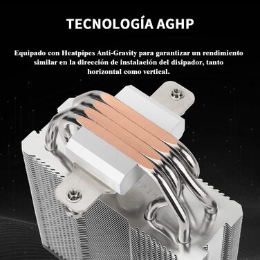 Thermalright Assassin X 120R Black - Кулер для CPU з цифровим дисплеєм, підтримка AM4/AM5, Intel LGA1851/1700/1150/1151/1200