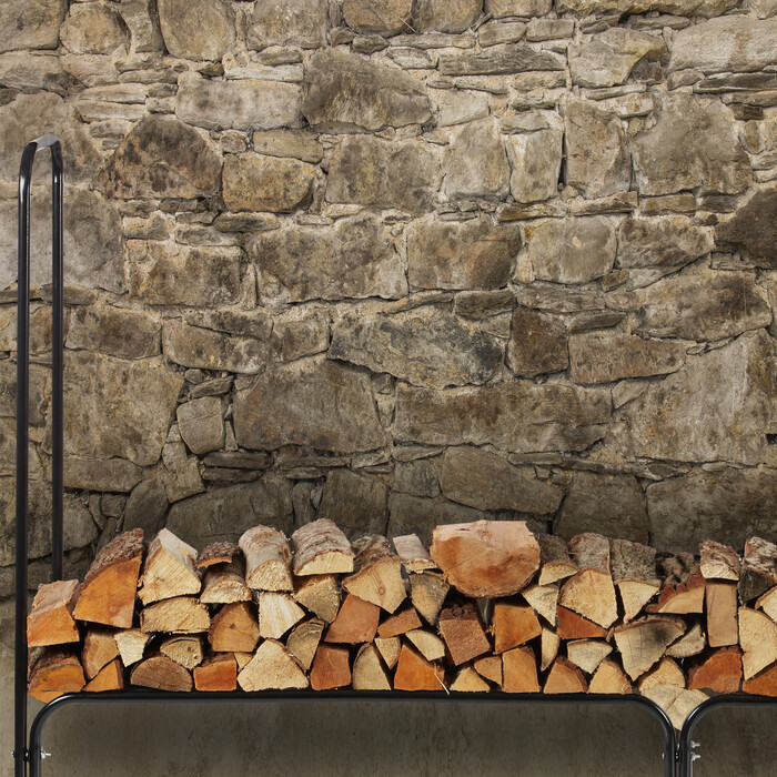 Relaxdays Firewood Rack Metal
