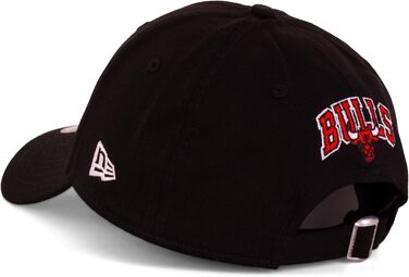 Кепка New Era - Бейсболка з лімітованим дизайном MLB NBA NFL - Янкиз, Лейкерс, Буллз, Рейдерс, Чіфс, Доджерс, Сіхокс, Сокс, 49ers (Чікаго Буллз Чорна V2)