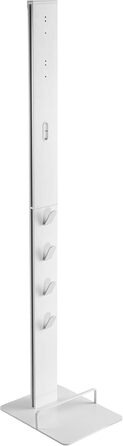 HALTERUNGSPROFI Vacuum Cleaner Stand for Dyson White Aluminum Stand Vacuum Gen5detect V15 V12 V11 V10 V8 V6 V7 DVC-SST-01W