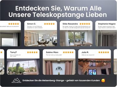 Штанга для душу без свердління 160-210 см, срібна, Ø 25 мм, телескопічна, з кріпленнями - для ванної, душової кабіни та перегородки (90-160 см, нержавіюча сталь)