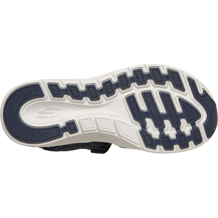 Skechers Arch Fit 2.0 Feelin' Bright - жіночі сандалі на плоскій підошві, темно-сині (36 EU)
