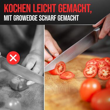 Точилка для ножів Messerschärfer з горіховим корпусом | Для гладких та хвилястих ножів | З керамічним точилом | Точилка для ножів, ножиць та секаторів