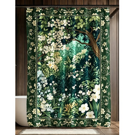 Текстильна штора для ванни Floraweg, 180 x 200 см