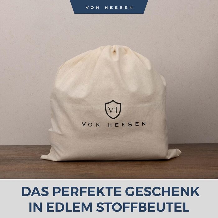 Шкіряна косметичка для подорожей VON HEESEN — універсальна сумка для гігієни та аксесуарів з натуральної шкіри, 2 основних відділення, темно-коричнева, великий розмір