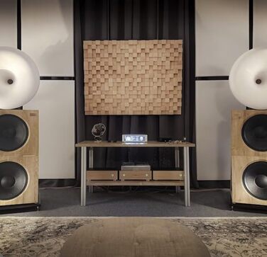 Акустичний диффузор 2D 500 дерев'яна стінова панель 30x30 см (світлий дуб)