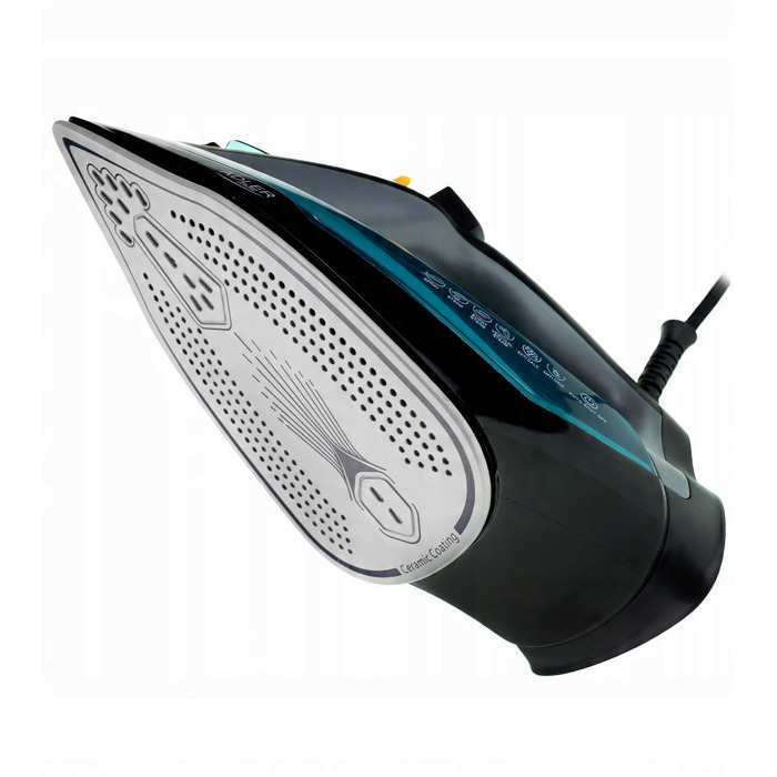 Парова праска Adler AD 5032 3000W, керамічна підошва, регулювання та паровий удар