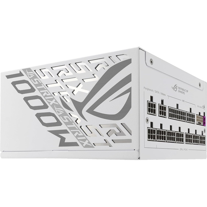 Блок живлення ASUS TUF Gaming Gold 1000W (ROG Strix Platinum Equalizer), білий