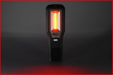Мобільна майстерня ліхтар KS Tools 550 Лм, чорний, складаний