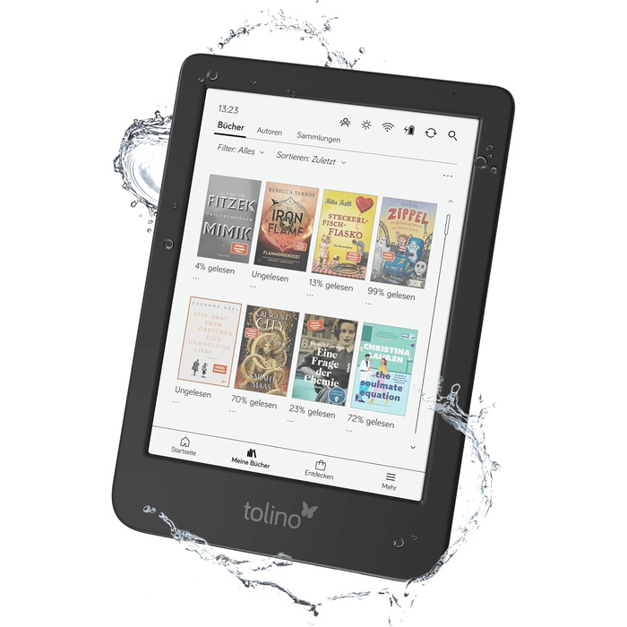 eReader Tolino Shine Color - кольоровий ридер для читання електронних книг