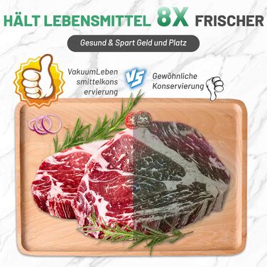 Вакуумний пакувальник Raycial: комплект з пакетами, для сухих та вологих продуктів, герметизатор харчових продуктів, компактний, автоматичний, чорний