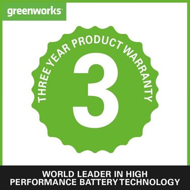 Акумуляторний аератор-скарифікатор Greenworks 40V, 36 см, 3600 об/хв, контейнер 30 л, без акумулятора та зарядного пристрою, 3 роки гарантії G40DT35