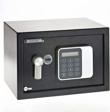 Електронний готельний сейф Yale YLG/200/DB2, 24 л, з LCD-дисплеєм та PIN-кодом, чорний