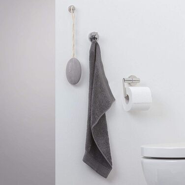 Tiger Boston Stainless Steel Toilet Paper Holder - Wall Mounted, Brushed Finish - Single Roll
