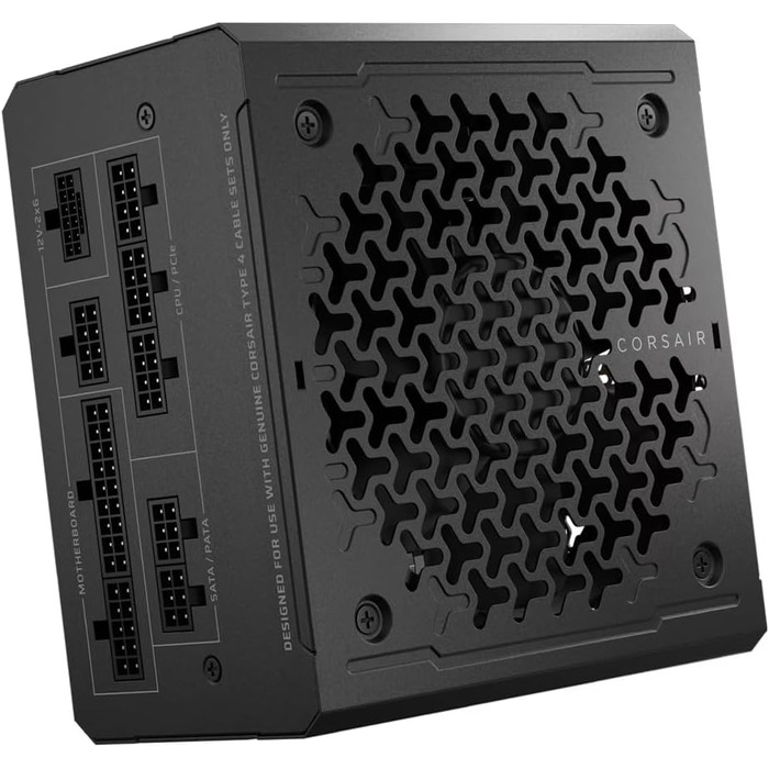 Блок живлення Corsair RMe Series RM1000e 1000W ATX 3.1 PCIe 5.1, Cybenetics Gold, повністю модульний
