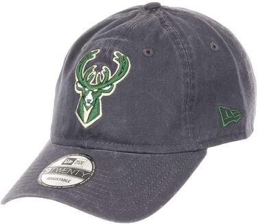 Кепка New Era NBA 9Twenty з регулюванням, бейсболка, універсальний розмір (#9-Bucks-Graphite-31993)