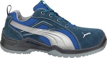 Черевики безпеки PUMA SAFETY Omni Low S1P SRC, робоче взуття, сталева захисна капа, дихаюча тканина, антиковзання, захист від проколів, чоловічі, 43 EU, блакитні