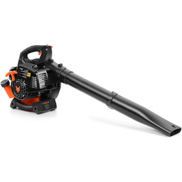 Бензиновий повітродув FUXTEC FX-LB126ECO, 2-тактний двигун 1 к.с., 0,7 кВт, 60 м/с, 4,5 кг, 450 мл