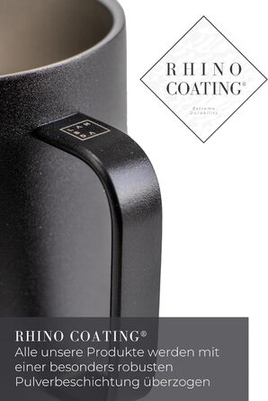 Lambda Coffee Grinder - Manual Stainless Steel with Stepless Ceramic Burr Grinder | Hand Espresso Grinder made of Wood with Conical Burr - Manual Coffee Grinder | Precise Grind Size Adjustment