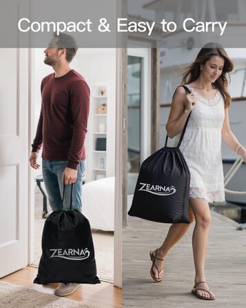 Надувний матрац Luftmatratze для 2 осіб 190x137x46 см з вбудованим насосом для кемпінгу та дому