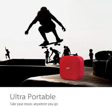 Портативна Bluetooth колонка MIFA A1 Mini: Водонепроникна (IP56), TWS, 15 годин, Чорний