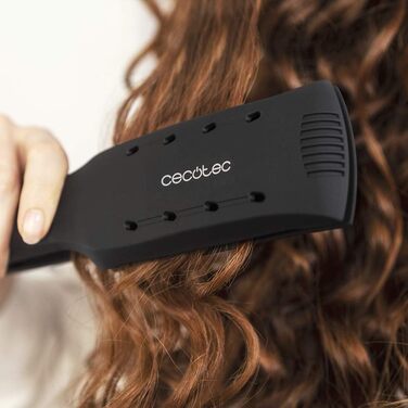 Плойка Cecotec Ritualcare 900 Max з широкими пластинами, 55W, керамічне покриття з кератином та аргановою олією, іонізація, XL пластини, 3м кабель з обертанням 360°
