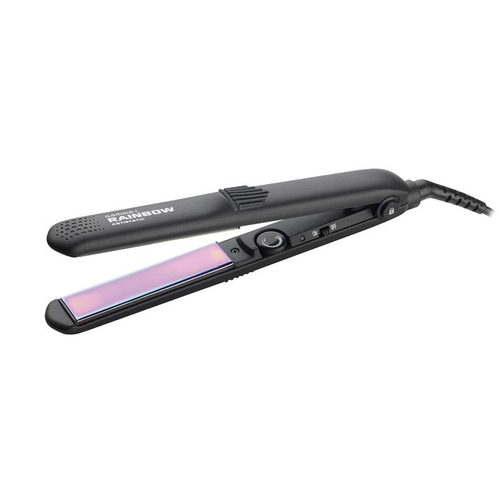 Випрямляч для волосся GAMMAPIU' Rainbow Professional: з регулюванням температури, іонізація, захист від статичної електрики, чорний