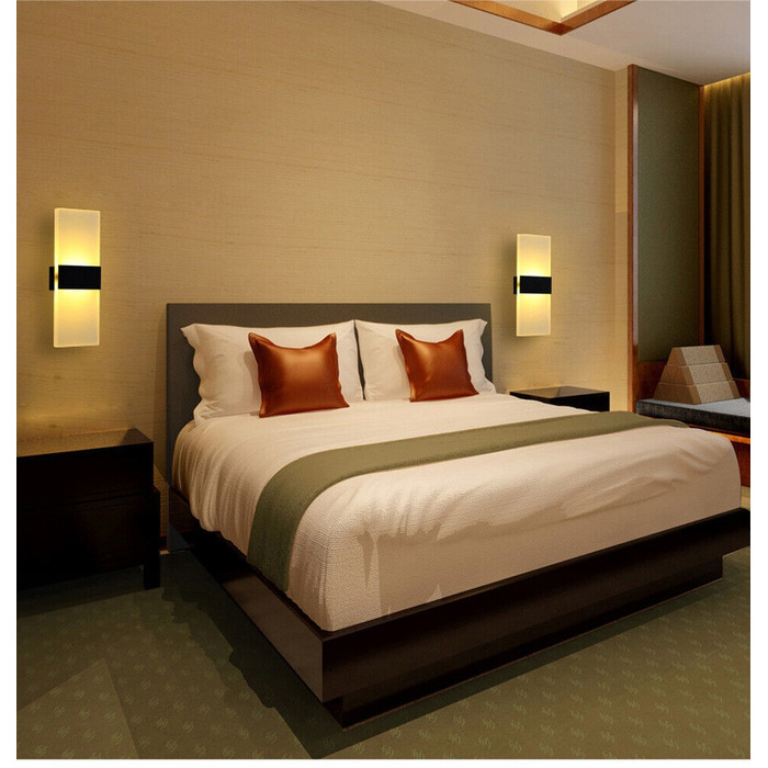 Сучасний настінний LED-бра 12 Вт для інтер'єру, холодне біле світло