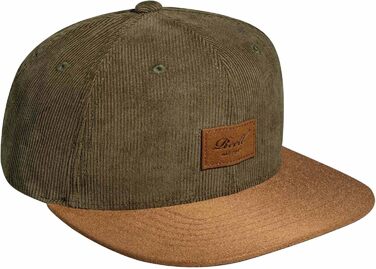 Кепка Reell Suede Olive, універсальний розмір