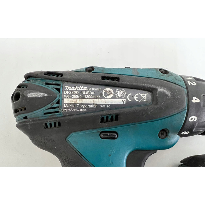 Дриль-шурупокрут Makita DF333DSAE + 2 акумулятори 12V max 2,0 Ah