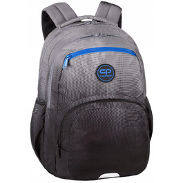 Багатовідсіковий шкільний рюкзак CoolPack, відтінки сірого та срібла, 23 л