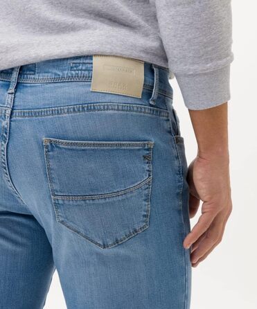 Джинси чоловічі BRAX Cadiz Straight Fit світло-блакитні (33W/34L) - класичні п'ятикішенні