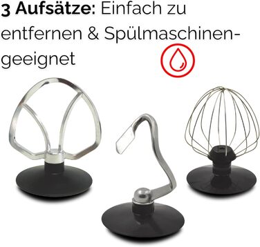 Електрична кухонна машина: міксер, тістоміс, планетарний міксер 4.5 л з пульсатором