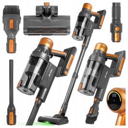 Вертикальний акумуляторний пилосос Maltec 500 Вт, 0,8 л, циклонний фільтр HEPA