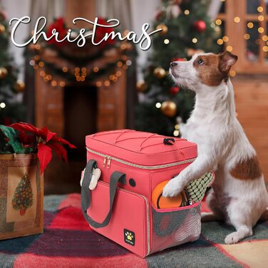 Транспортна сумка для домашніх тварин з багатьма кишенями, ідеальна для подорожей та перевезення котів та собак