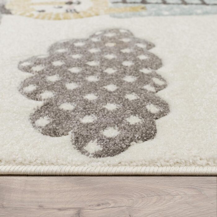 Дитячий килим Paco Home для хлопчиків та дівчаток, Райдуга, Ферма, Єдиноріг, Метелик, Заєць, 80x150 см