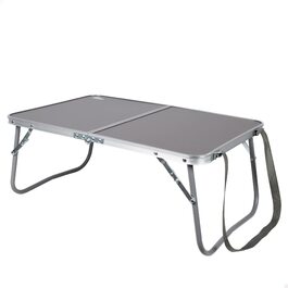 Складний стіл для кемпінгу AKTIVE, алюмінієвий, 60x40x25 см, з ручкою, антрацит. Пікніковий стіл, похідний стіл