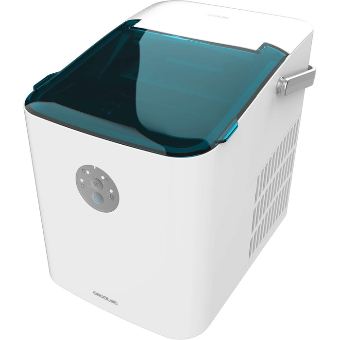 Машина для приготування льоду Cecotec Chillin' Ice 1200 Go, 12 кг/день, 120 Вт, 2 розміри кубиків, швидке заморожування 6-8 хв