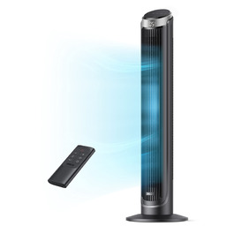 Вентилятор підлоговий Smart DREO з пультом, Wi-Fi, таймером 12 год, сріблястий. Охолодження для спальні, 5 режимів, 4 режими роботи, дистанційне керування, Alexa