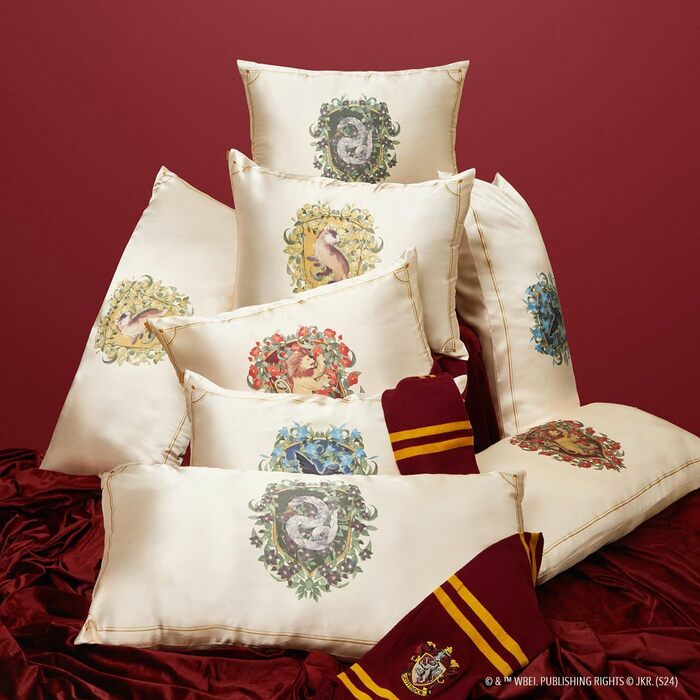 Kitsch Harry Potter satin pillowcase with zipper for hair and skin, softer than silk pillowcases, machine washable, wrinkle-free, standard size pillowcases