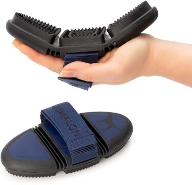 Штригучка для собак Kurzhaar Animalon | Штригучка для собак з короткою шерстю | Інноваційна щітка для собак для щадного догляду за шерстю (Блакитна)