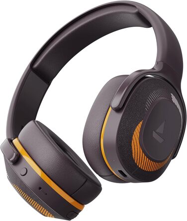 Boat Rockerz 425 Бездротові навушники Bluetooth з мікрофоном, 25 годин роботи, Dual Pairing, Orange