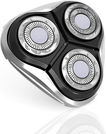 Електричний чоловічий бритва MAX-T ProSkin LED 3D - для мокрого та сухого гоління, з тримером, акумуляторний, сріблястий