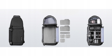 Фотосумка K&F Concept Beta Messenger 10 л, чорна