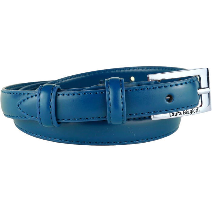 Жіночий шкіряний ремінь Biagiotti Avio 2 см, XL (120 см) з подарунковою коробкою, регульований