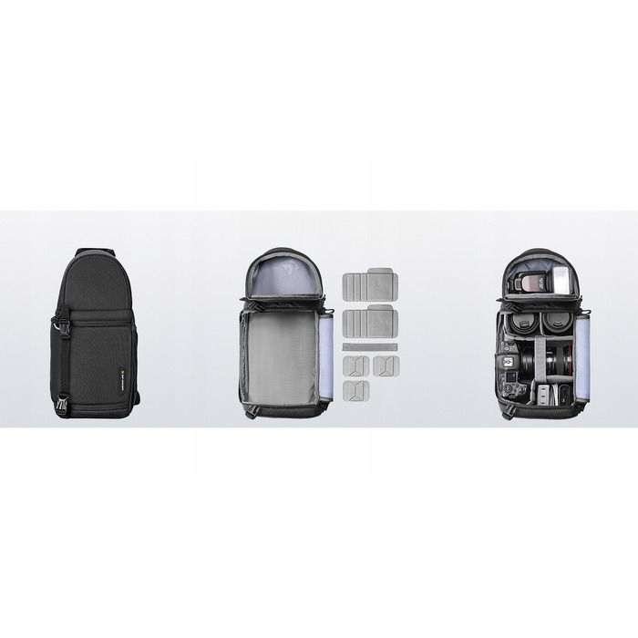 Фотосумка K&F Concept Beta Messenger 10 л, чорна